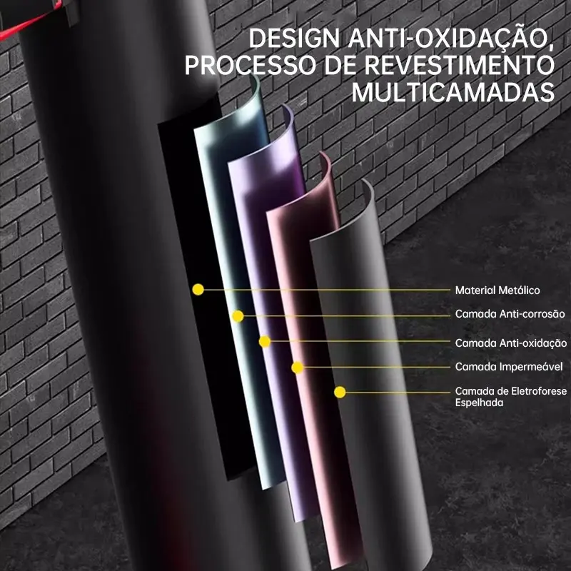 Escada Telescópica Retrátil em Liga de Alumínio — 5m, 7m e 9m, suporta 150kg — imagem 4